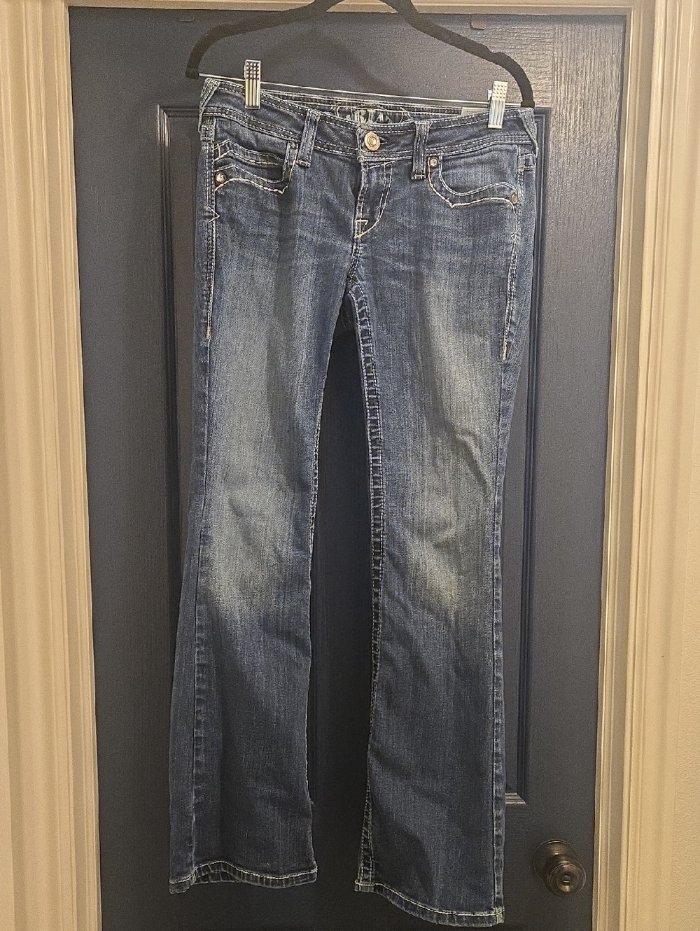 27R Ariart RUBY Dark Blue Women's Bootcut Jeans